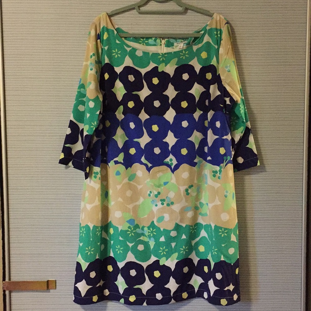 Marimekko inspired dress with sleeves